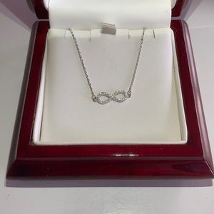 NWT Authentic 925 silver infinity bracelet